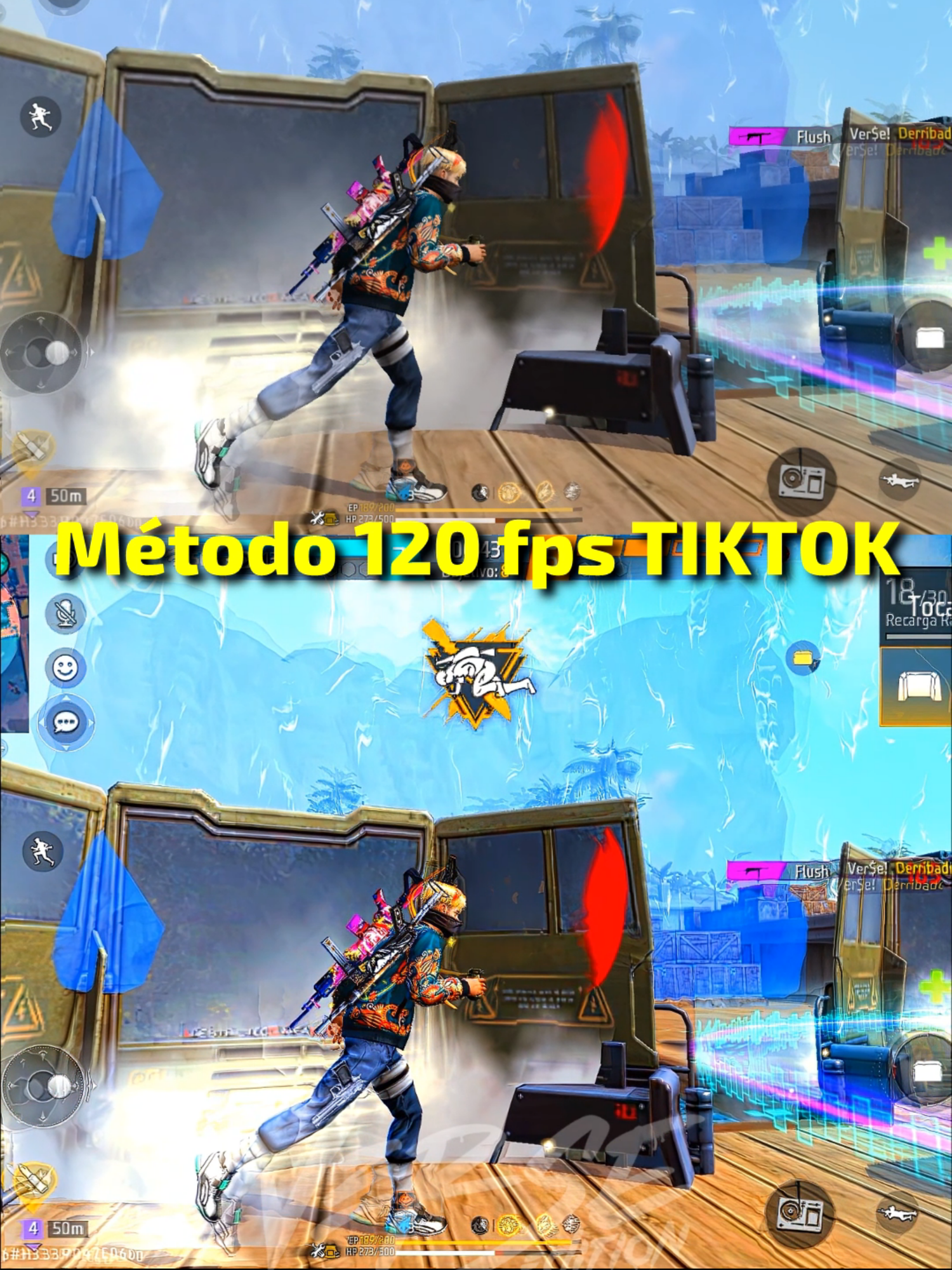 Fluidez y Calidad mejoradas✅ #methodfps#fps#fyp#gaming#viral#120fps#freefirelatam#nuevaactualizacionfreefire