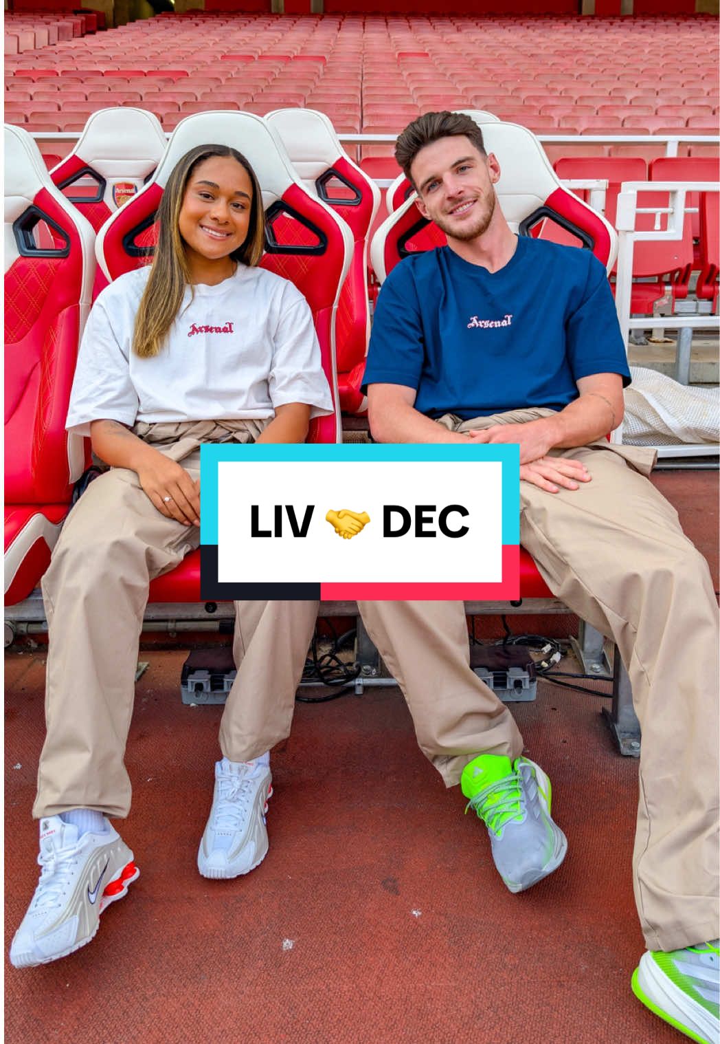 The story behind Olivia Smith and Declan Rice’s shirt numbers 💫 #arsenal #arsenalwfc #declanrice #oliviasmith 