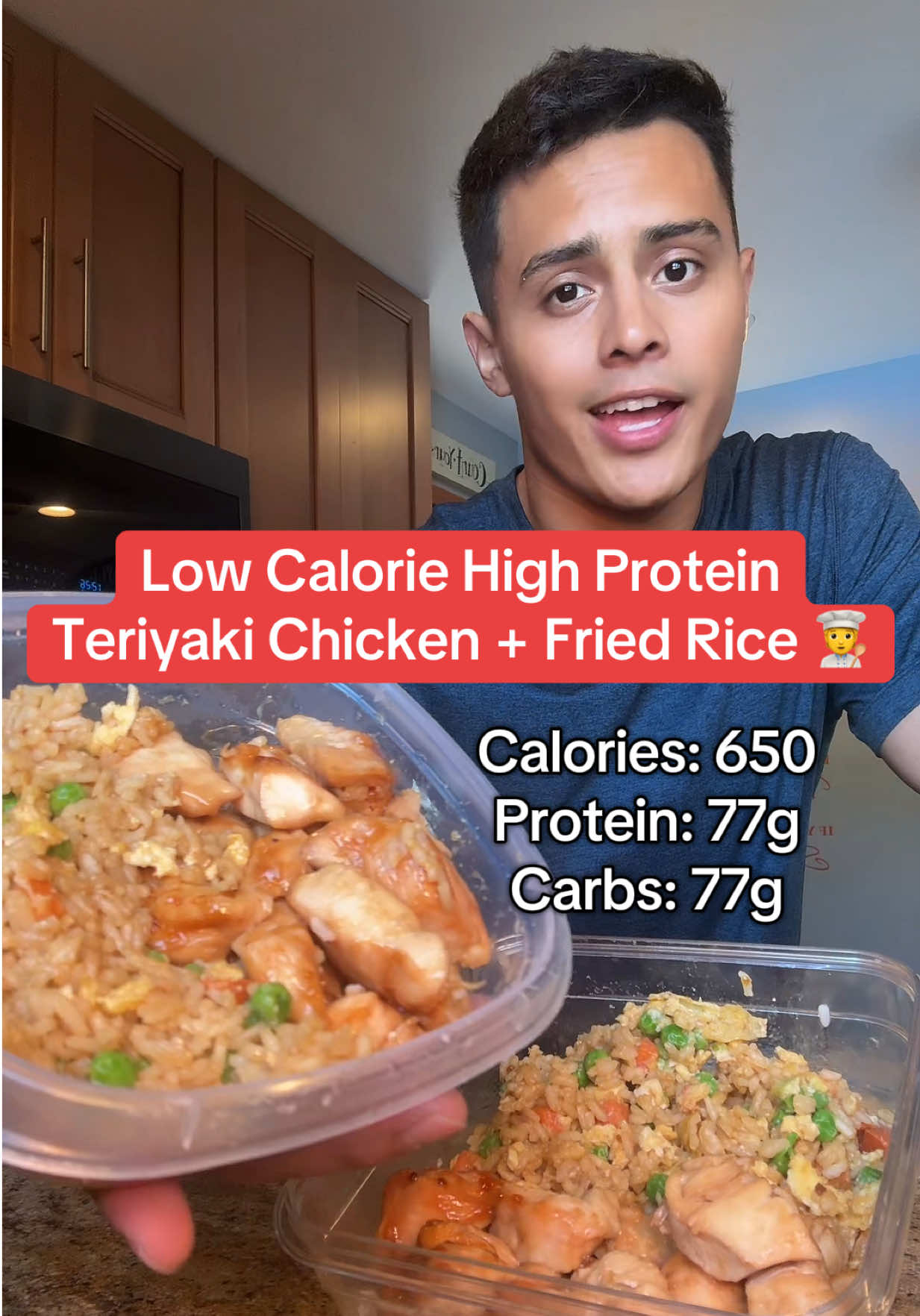 To make this even MORE healthy, find a lower calorie teriyaki sauce! 😎