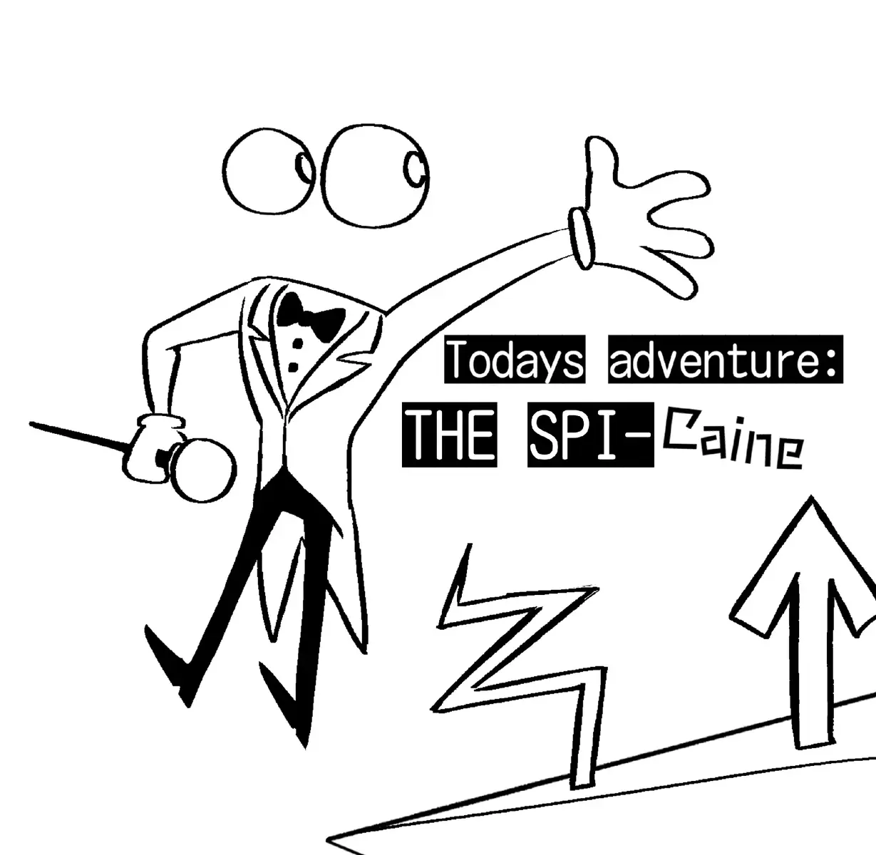had this idea for a while and I thought it would be funny😭 also Caine getting fed up w being interrupted </3 #caine #cainedigitalcircus #theamazingdigitalcircus #tadc #fyp 