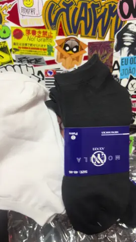 Kit com 24 pares de meia soquete meias de algodão #tiktokshopbrasil 