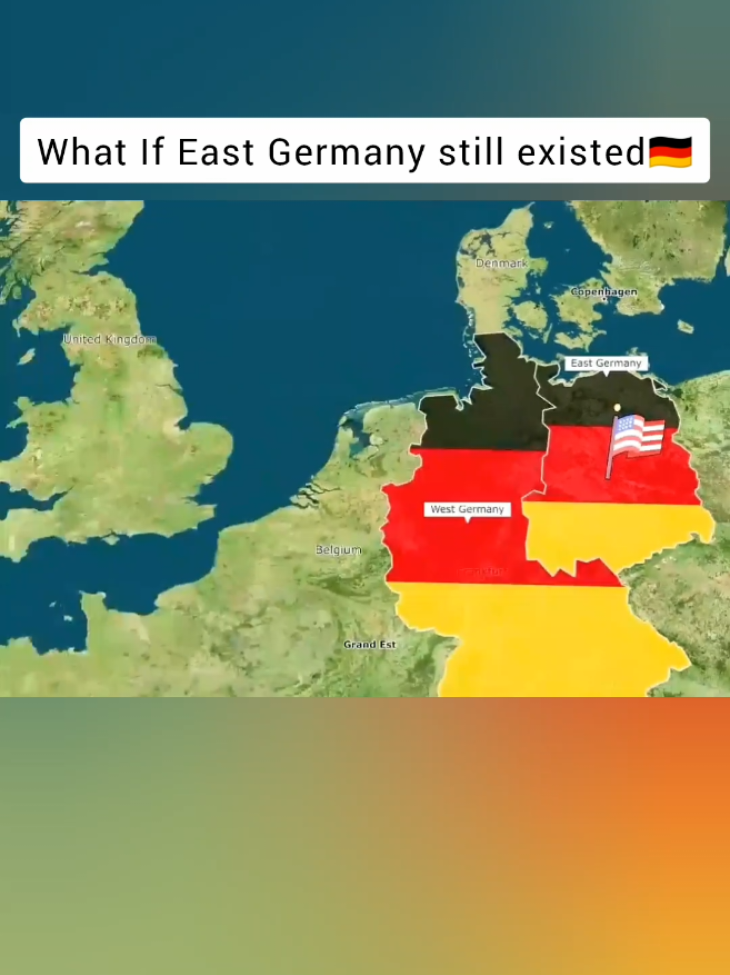 What If East Germany still existed🇩🇪 #alternatehistory #geographynerd #mapanimation #eastgermany #clodwarhistory 