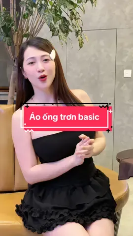 Áo ống trơn basic #cohuyentaphoa #xuhuong 