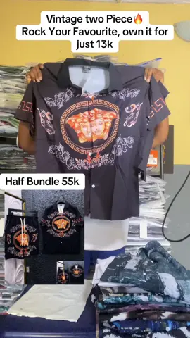 Vintage two piece set 🔥🔥🔥#vintagefashion #vintageshirts #twopieceset #twopieceoutfit #everyfitwholesalestore 