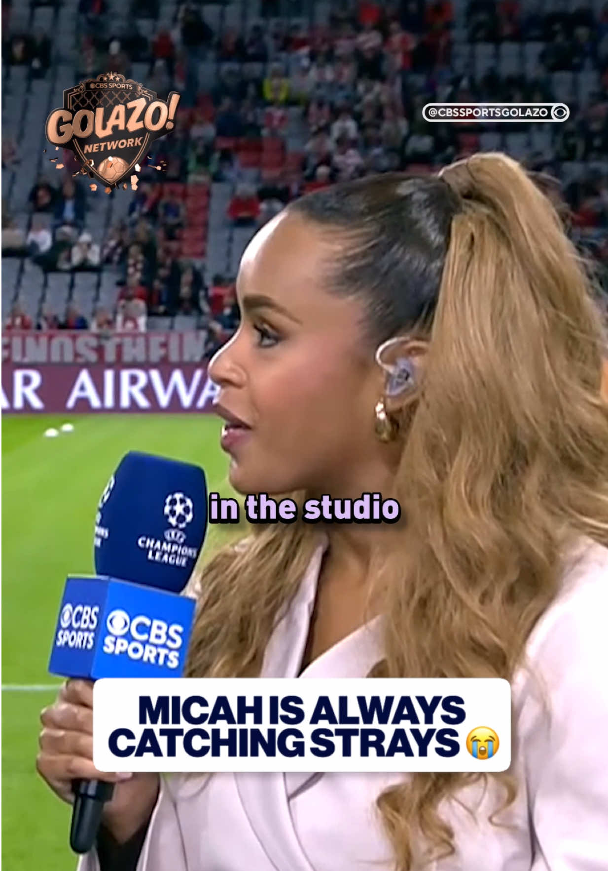 Poor Micah 😭🤣 #UCLToday #UCL #ChampionsLeague #DavidBeckham #kylianmbappé 