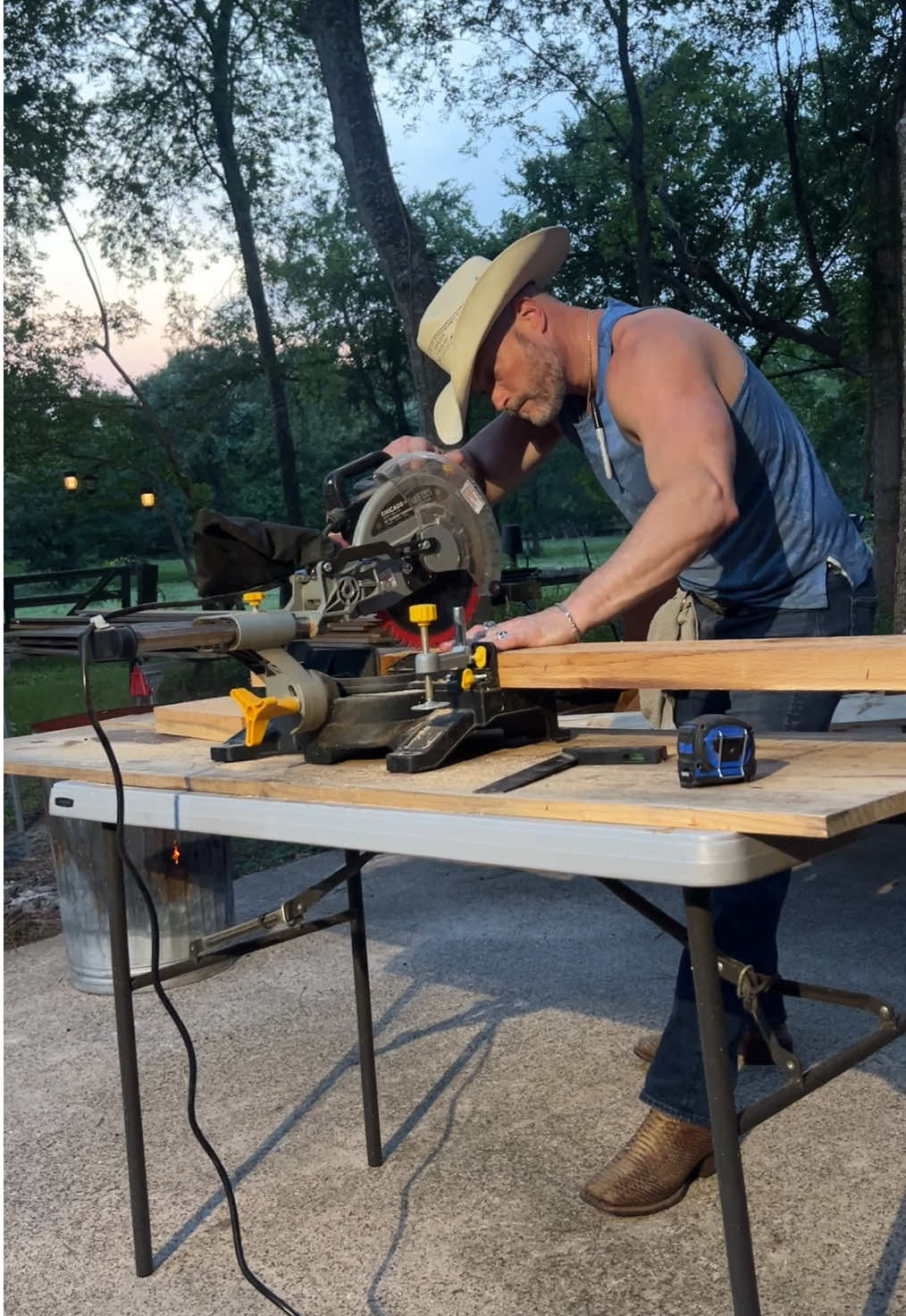 Do you agree that measuring twice and cutting once one of the most important and fundamental rules of woodworking? Saves a lot of heartache I’ll tell ya. Lol. It’s all in the details. 🪵 🤌🏻##foryou##fyp##woodworking##woodwork##cowboy