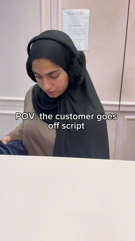 Ayla can’t handle the pressure,                             #foryou #xycba #abaya #customerservice #hijabitiktok 