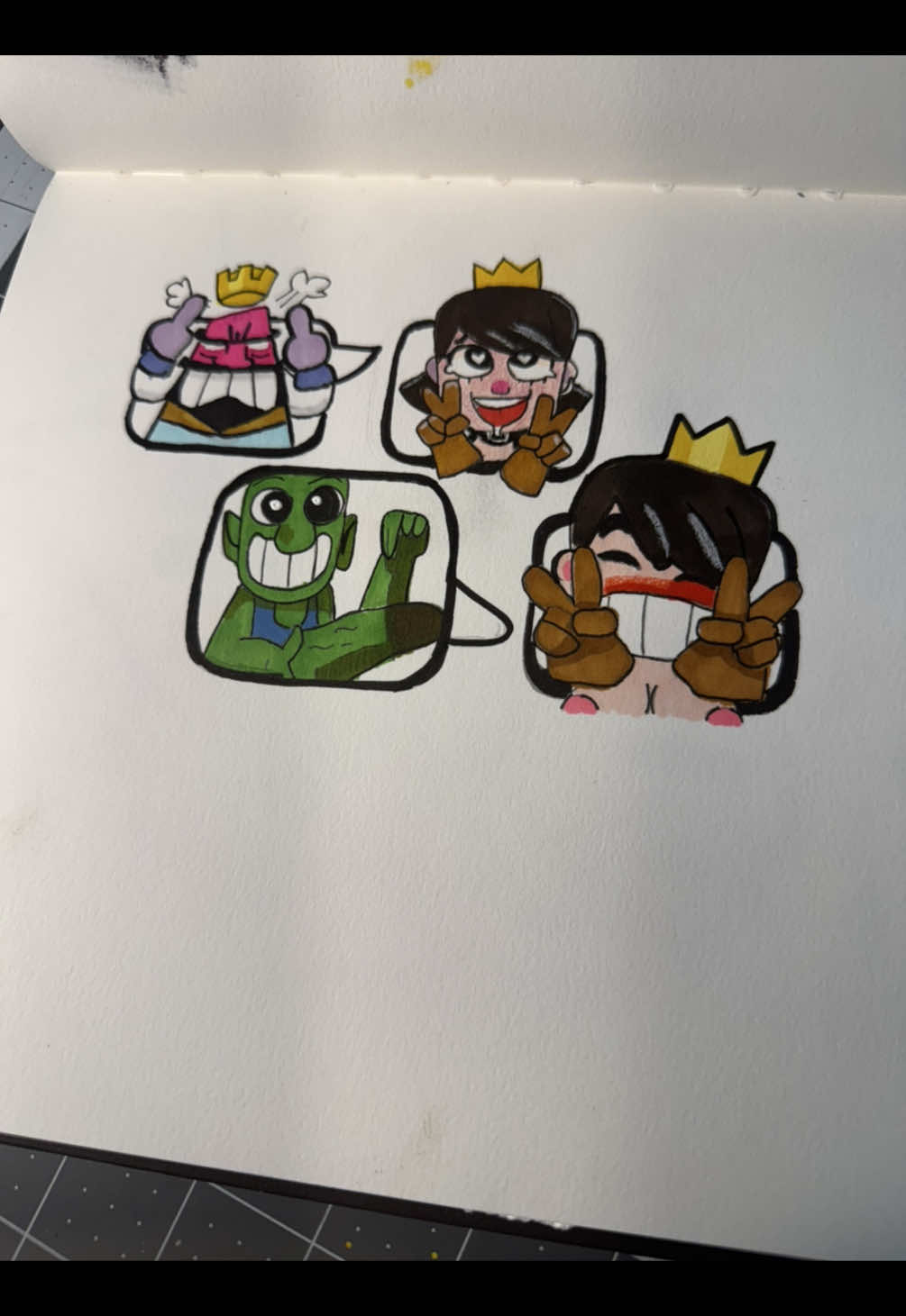 Y’all don’t disappoint, clash royal full of gooners. #clashroyale #drawing #fyp #explore #edits 