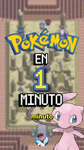 LA CRONOLOGÍA DE POKÉMON EN 1 MINUTO