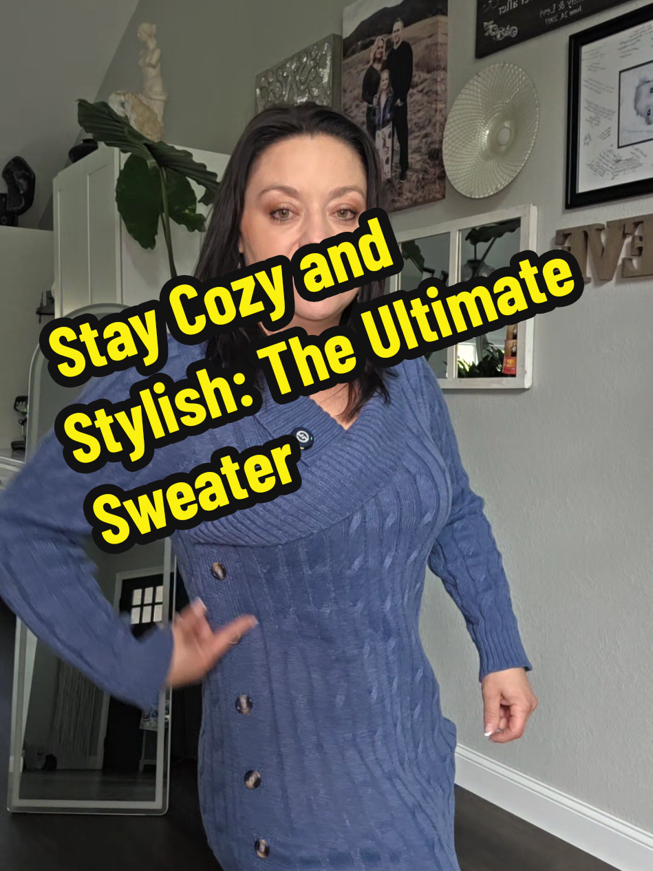 Stay Cozy and Stylish: The Ultimate Sweater #comfysweaters #cozyfashion  #sweaterweather  #autumnfashion  #tiktokshoprestock 