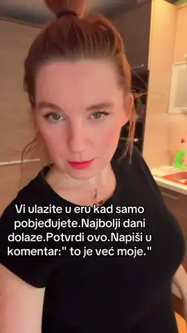 vi ulazite u eru kad samo pobjeđujete dolazi samo ako vjerujete 💫 claim it 👈🏻