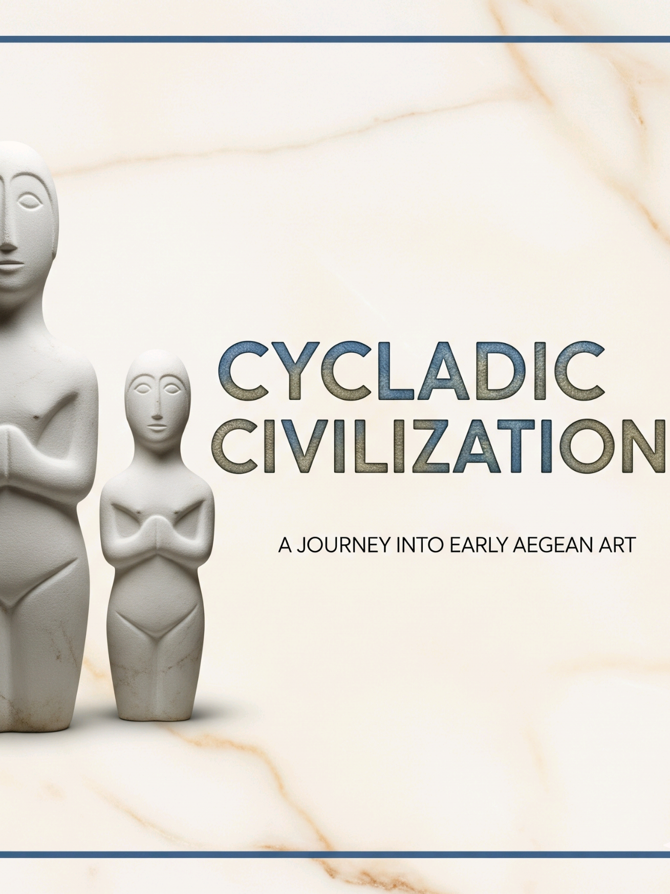 Unveiling the mystique of the Cycladic civilization! 🏺 Their minimalist, elegant marble figures have captivated art lovers for millennia, proving that simplicity can be profoundly beautiful. These ancient islanders of the Aegean were masters of craftsmanship and left behind a legacy of serene, abstract art. A journey back in time to the dawn of Aegean culture. ✨ #CycladicCivilization #AncientGreece #AegeanSea #CycladicArt #BronzeAge      