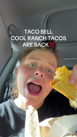 Taste test coming🫡 @tacobell @Doritos #tacobell #tacobelldoritoslocostaco #coolranch #tacobellorder 