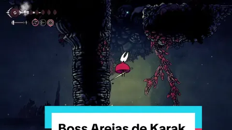 Como chegar no Boss de Areias de Karak no Hollow Knight Silksong #hollowknight #hollowknightsilksong #silksong #foryoupage #videogames