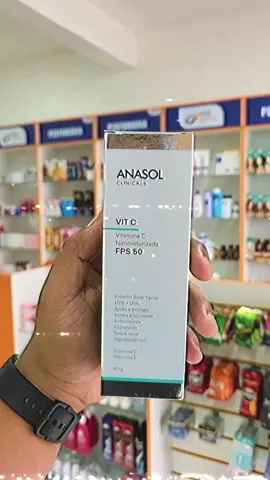 ANASOL VITAMINA C FPS 50 #anasol  #hidrabene  #vitaminac  #protetorsolar 