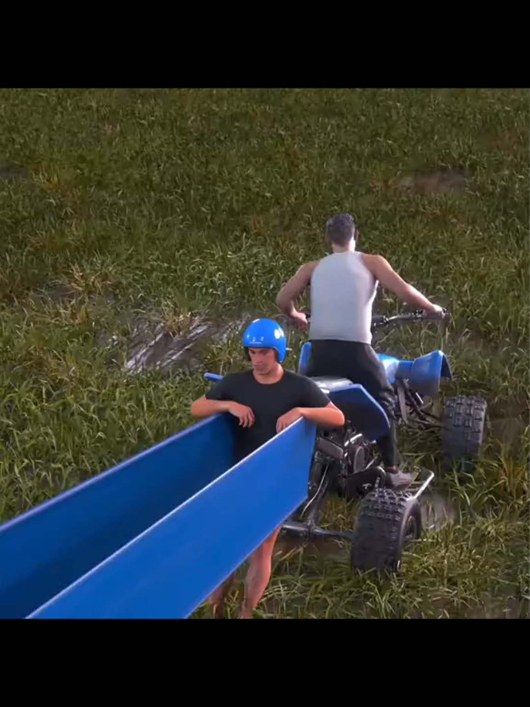 E se você fosse arremessado por um estilingue gigante?