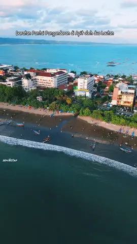 Pantai unik indah Pantai Pangandaran Jabar  #pantaipangandaran #pangandaran #pangandaranbeach #beach #suasanaalam #dronevideo #fyppppppppppppppppppppppp 