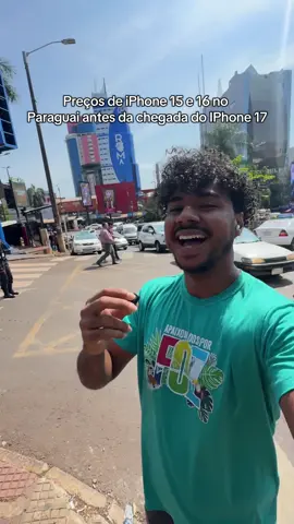O que vocês acham? Está compensando pegar um 15/16 ou esperar o lançamento? O meu é o 15ProMax 256gb #Iphone17 #ComprasNoParaguai