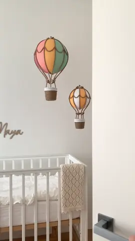 Turning kids room into magical space✨ #playroom #kidsroom #nurseryinspo #hotairballoondecor 