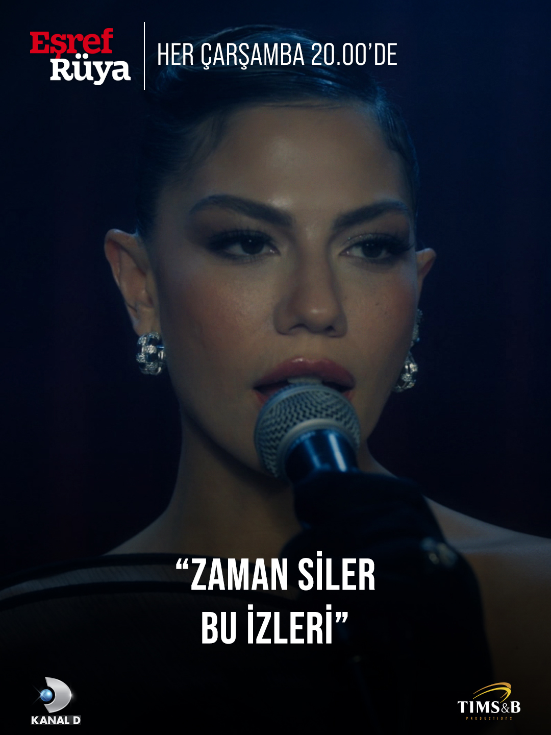 “Zaman siler bu izleri…” 🎙️ Nisan Akyol sahnede! #EşrefRüya yeni sezonuyla #KanalD’de. @kanald@timsandb
