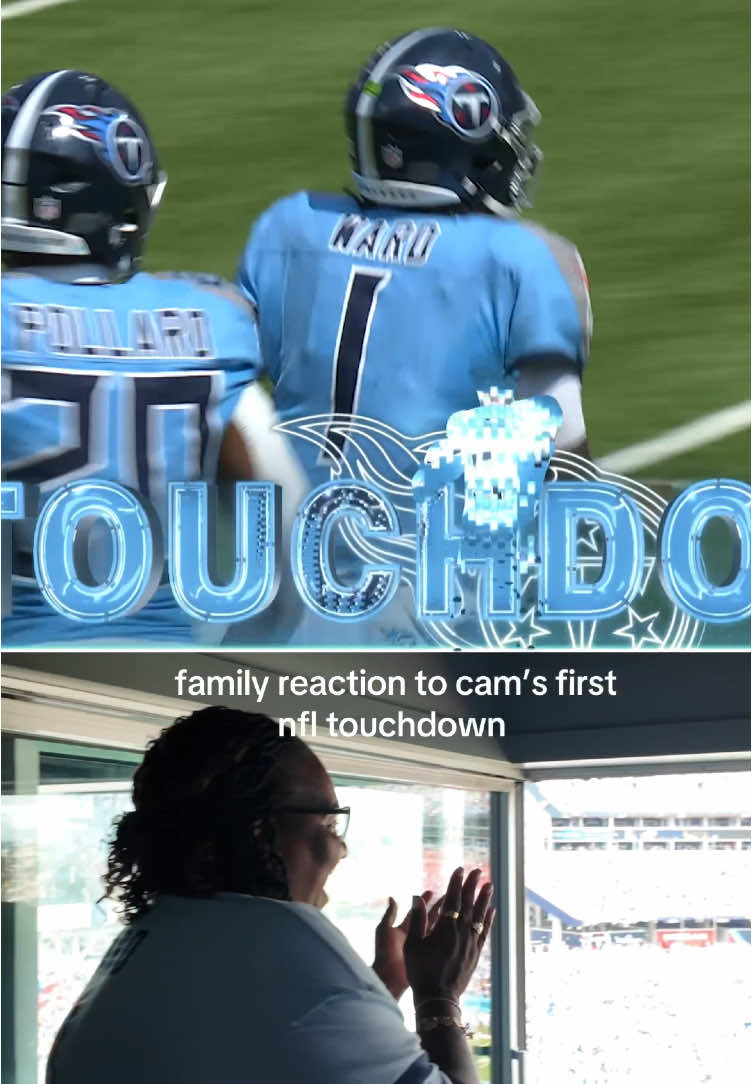 an unforgettable moment for #camward's family 💙 #tennesseetitans #nfl (via @Chantel Ward) @Tennessee Titans 