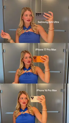 Which Phone Wins? #iphone17promax #s25ultra #iphone16promax 