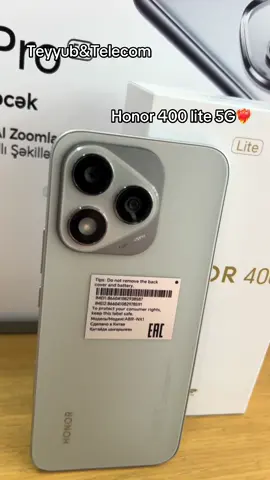 Honor 400lite 5G modeli mağazada❤️‍🔥 #balaken08 #zaqatala #keşfetteyizzz #keşfettt #keşfetteyizz 