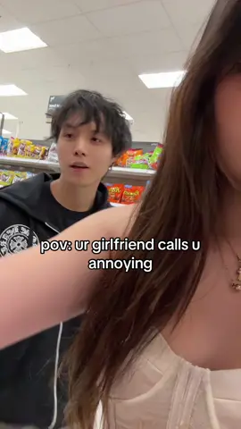 “annoying” is a strong word #fyp #funny #relatable #skit #couple 