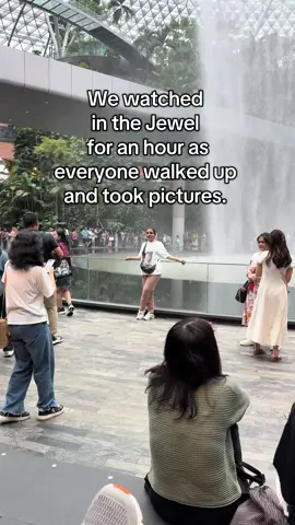 The Jewel in Changi Airport, Singapore was a huge hit! I always wondered why it captured the attention of so many and now I know why. It’s beautiful and everyone needed to come take the same pictures. We’re all the same really.  #people #travel #joy #beauty #thejewel 