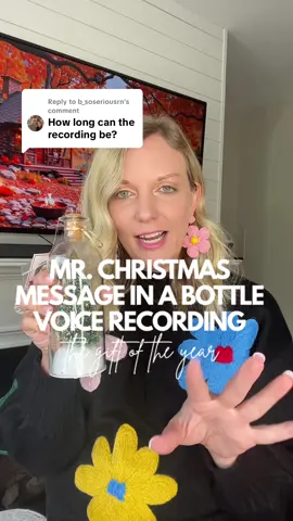 Replying to @b_soseriousrn Mr. Christmas message in a bottle voice recording BACK IN STOCK! ***LOW STOCK*** #mrchristmas #giftidea #christmasgiftideas #christmasgifts #qvc 
