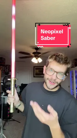 Replying to @𝓛𝓪𝓷𝓭𝓸𝓷 𖣂 yep! Super affordable for a neopixel lightsaber! #neopixel #lightsaber #starwars #nathantriska #techfinds 