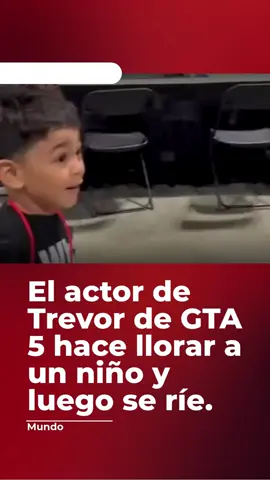 🎮😂 El actor de Trevor en GTA V hace llorar a un niño… y después se ríe. 👉 Así es como se transforma en leyenda. #GTA5 #Trevor #Videojuegos #Tendencias #Viral #ContenidoDigital Trevor de GTA V hace llorar a un niño y se ríe 😂🎮