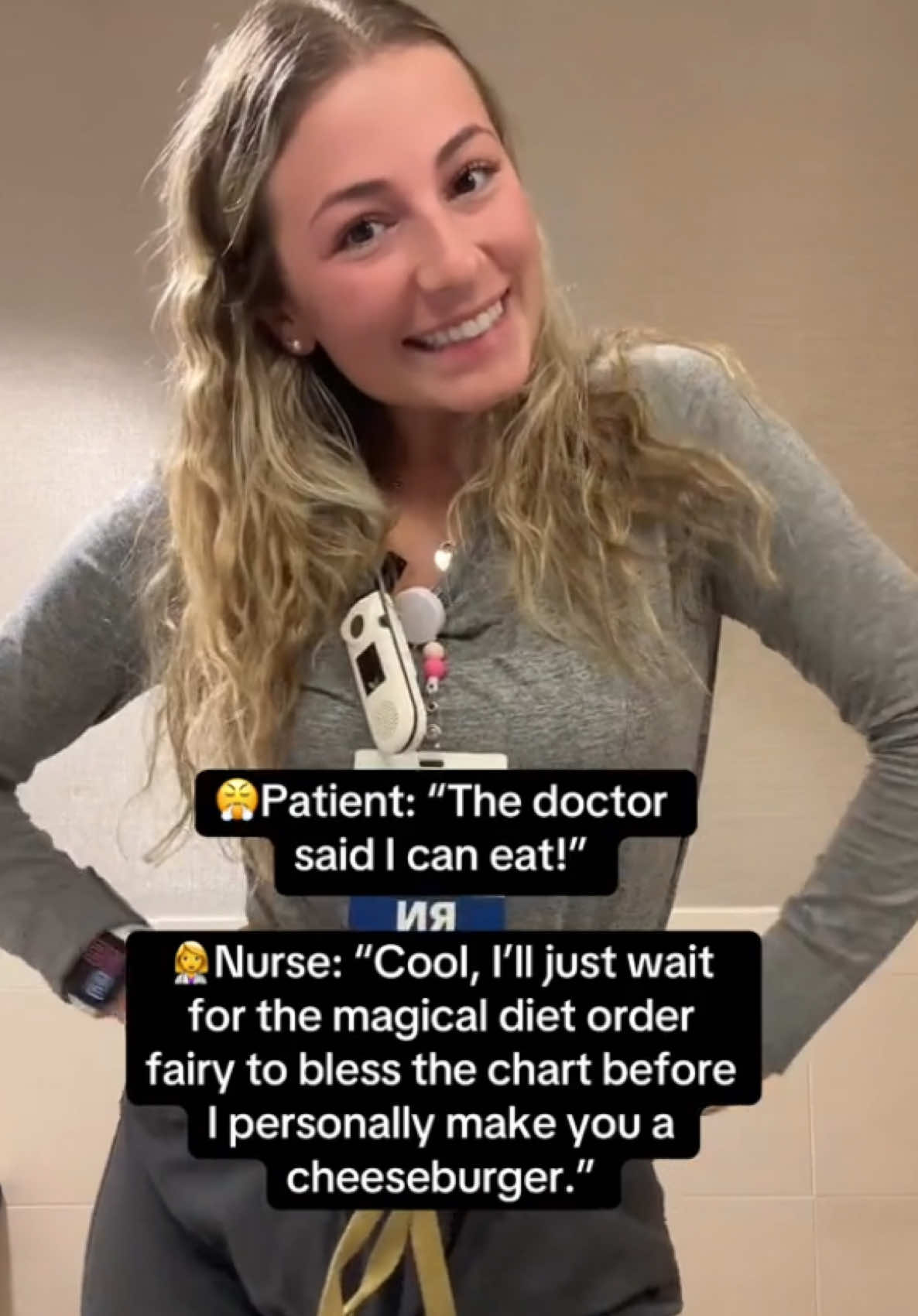 If you work with postop patients you know the feeling🫠 #nycnurse #bedsidenursing #registerednurse #bedsidenurse #hospitalhumor 