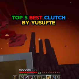 Top 5 best clutch by Yusufte #Minecraft #fy #fyppppppppppppppppppppppp 