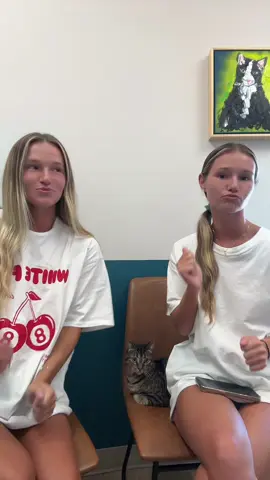 goosey first time at the vet