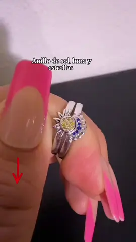 MULA S925 Silver Plated Sun, Moon and Star Ring with Cubic Zirconia #rings #engagementringinspo #ringshopping #engagementringshopping #engagementringgoals@MULA Fashion Jewerly 