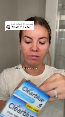 Replying to @Sarah D Digital test at 12 DPO. 😩❤️ #pregnant #pregnanttiktok #ttc #12dpo #pregnancytest @Clearblue 