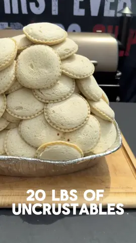 Slow cooked 20lbs of uncrustables for back to school. Better than cafeteria food! #fyp #backtoschool #kidslunch 