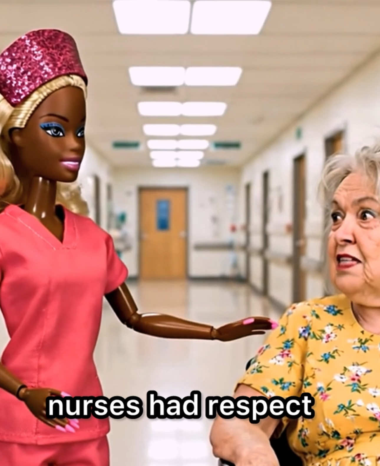 Kept it professional… until I didn’t 👠💅🏽 Keep it cute or get pushed tf out the chair. #explorepage✨ #blackbarbie #barbieai #aiinfluencer #trendingai 