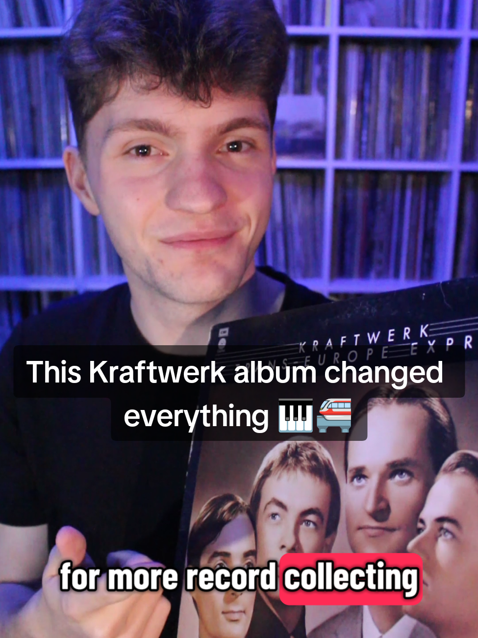 Do you agree Kraftwork are one of the most influential bands of all time? Most modern music wouldn't exist without them... 💬👇👇 #kraftwerk #vinyltok #recordcollection #synth #vinyl 