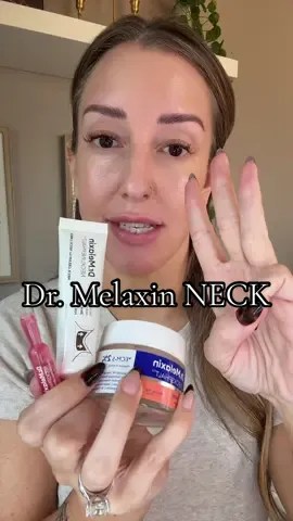 I recommend this product to EVERYONE. Your neck skin needs all the help it can get- no matter your age!  @Dr Melaxin Official  #neckcare #necktighteningcream #looseskin #skintightening #necklift 
