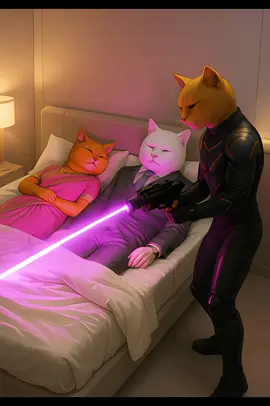 “A cat kills a kitten’s parents, leaving the little one heartbroken. As the kitten grows up, it builds a powerful robot to take revenge. In the final twist, the cat that caused the tragedy also becomes connected to the same robotic technology,#aicat#catvideos#kitten#foryou