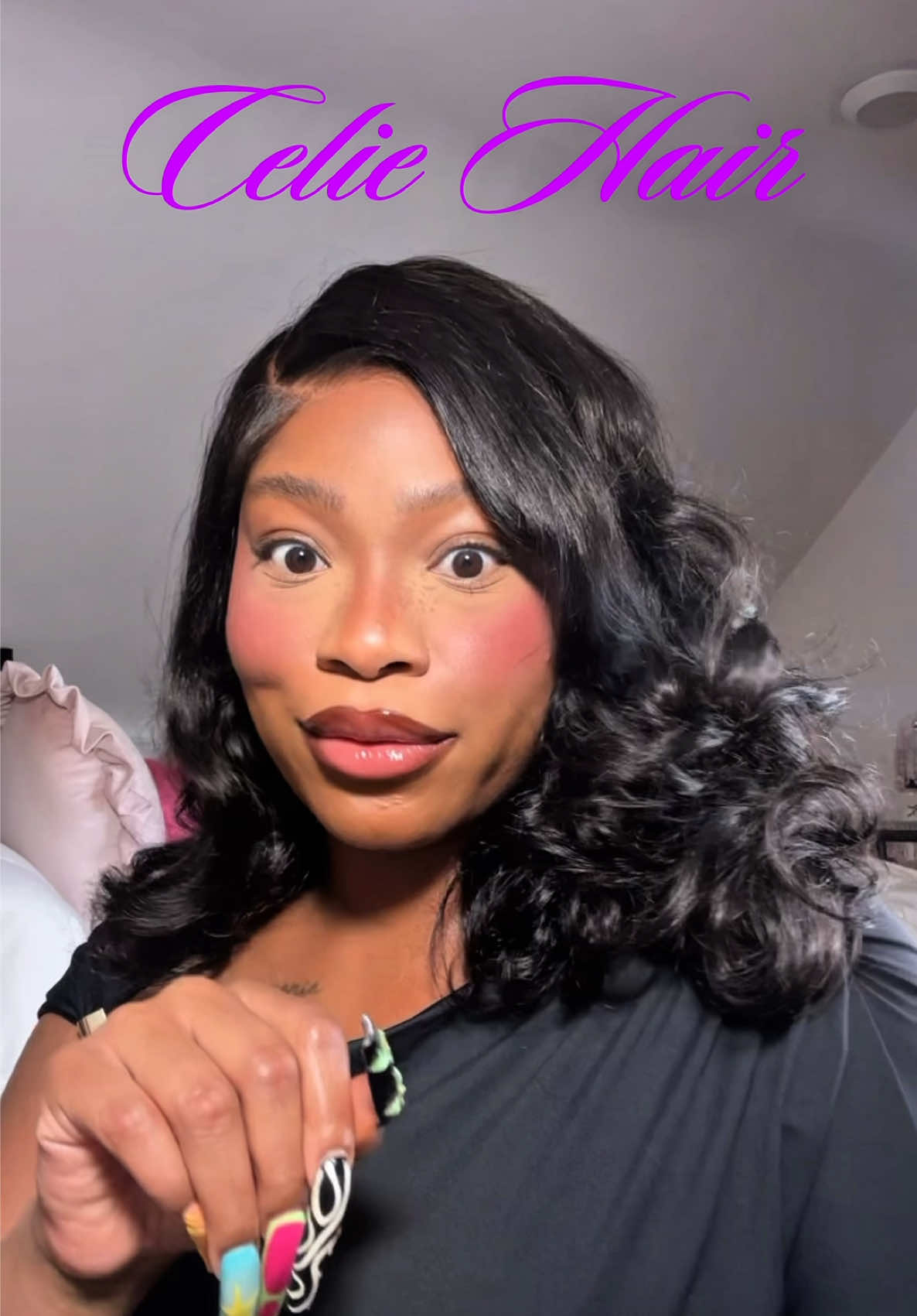 @celiehair made a gluesslesd pre every wig for you #prebleachedwig #prepluckedwig #gluelesswig #wearandgowigs #sidepart 