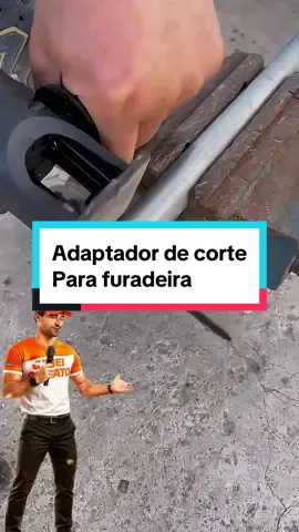 Adaptador De corte para Furadeira #serraeletrica #ferramentas #utilidades 