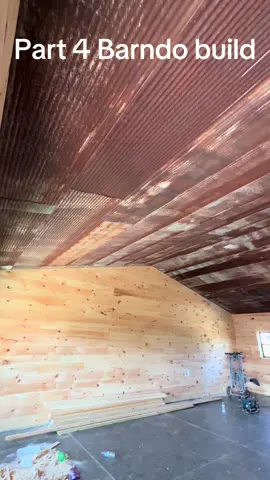 Barn metal rusted ceiling in the air bnb/ vrbo #barndominium #rustic #fyp #viral #followme 