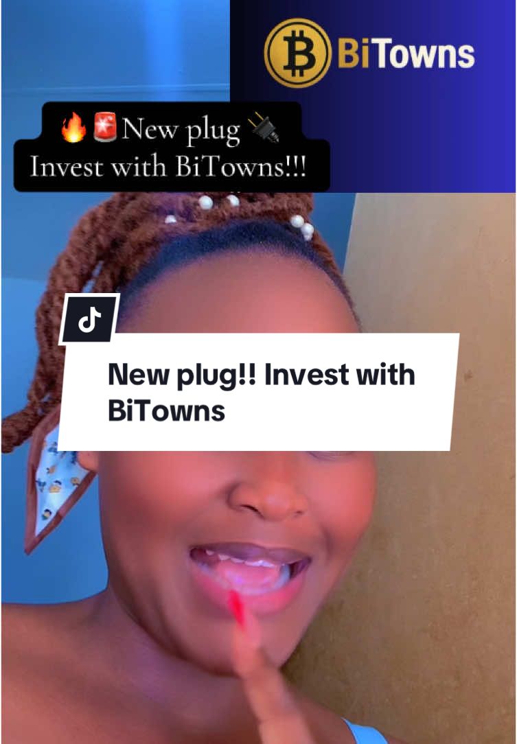 New plug!!! Invest with BiTowns💃🏽💃🏽 No extra work, let’s your money work for you #BiTowns #invest #plug #bitowns 