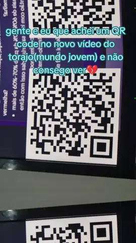 alguém consegue colocar o QR code#💐🌷💐❤️ #zulmi #mundotorajo #videonovo 