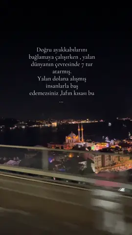 Eğri cetvelden, doğru çizgi çıkmaz.