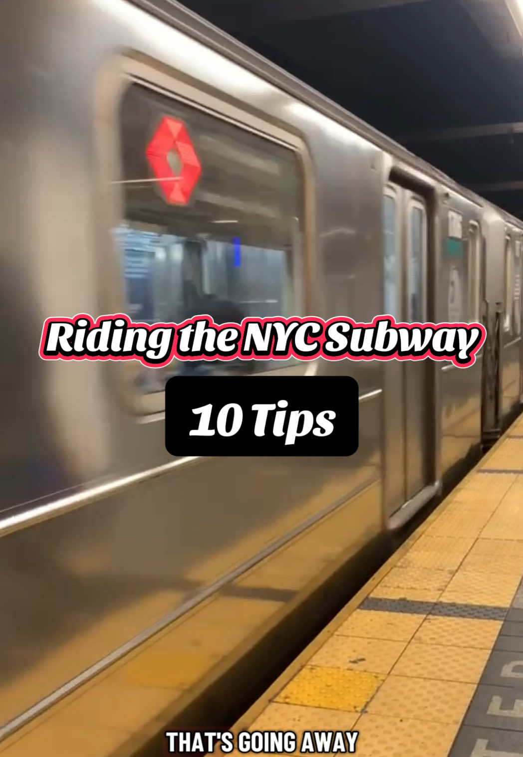 Here are 10 tips for riding the New York City Subway. Watch How to Ride the NYC Subway for the basics. @Jeremy | Table & Travel  #nyc #subway #travel #newyork