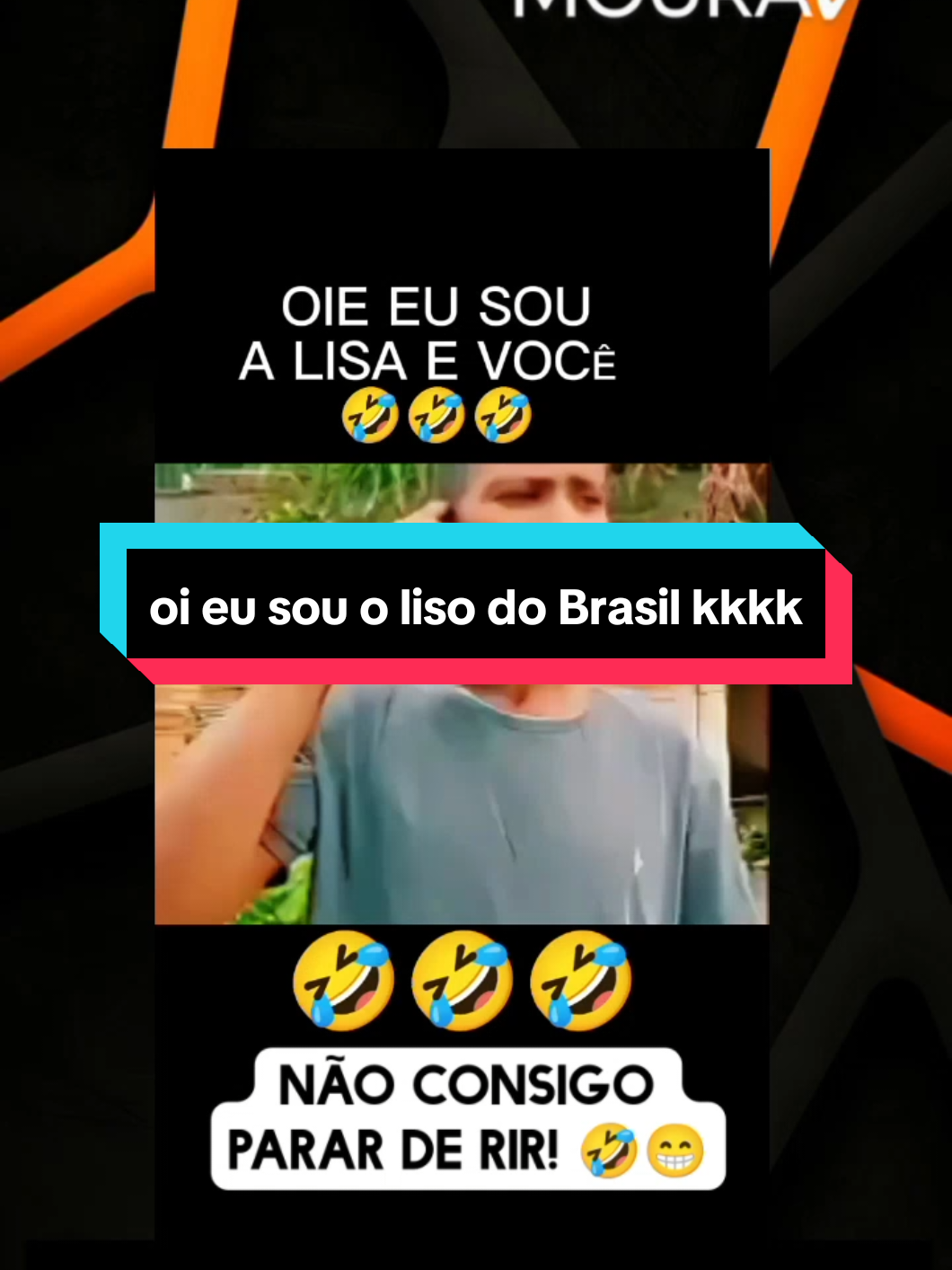 Oi, eu sou o liso do Brasil kkkkk